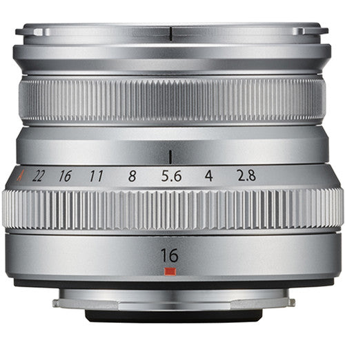 Fujifilm XF 16mm F2.8 R WR Lens (Silver)