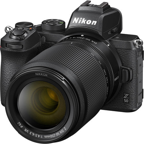 Nikon Z50 Twin Kit with (Z DX 16-50mm F/3.5-6.3 VR, Z DX 50-250 F/4.5-6.3 VR)