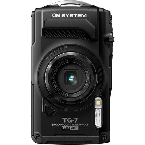 OM System Tough TG-7 Digital Camera (Black)
