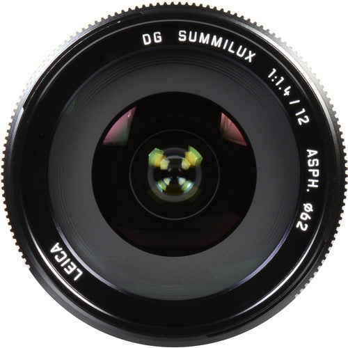 Panasonic Leica DG Summilux 12 F1.4 ASPH Lens (Black)