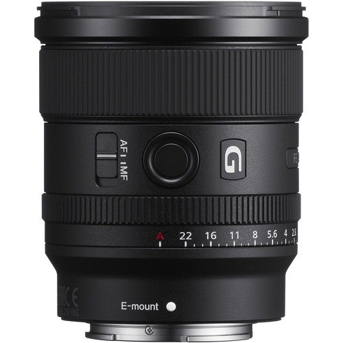Sony FE 20mm F1.8 G Lens