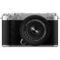 Fujifilm X-M5 Mirrorless Camera with XC 15-45mm F/3.5-5.6 Lens (Silver)