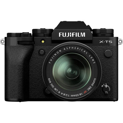 Fujifilm X-T5 Mirrorless Camera Body with 18-55mm lens (Black)