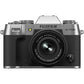 Fujifilm X-T50 Body With XC 15-45mm F/3.5-5.6 Lens (Silver)