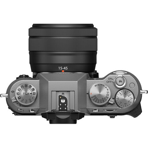 Fujifilm X-T50 Body With XC 15-45mm F/3.5-5.6 Lens (Silver)