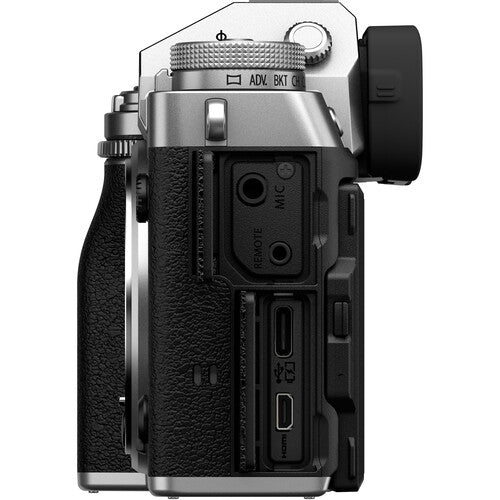 Fujifilm X-T5 Mirrorless Camera Body with XF 16-50mm F/2.8-4.8 lens (Silver)