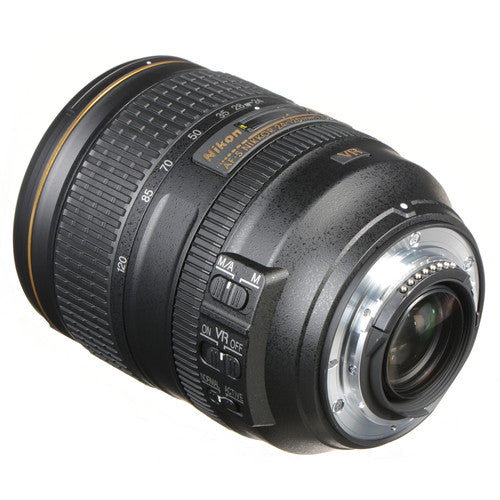 Nikon AF-S 24-120mm f4G ED VR Lens (Black)