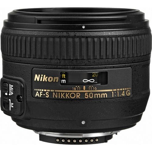 Nikon AF-S 50mm f/1.4G Lens (Black)