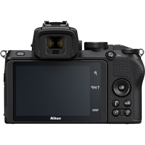 Nikon Z50 Twin Kit with (Z DX 16-50mm F/3.5-6.3 VR + Z DX 50-250 F/4.5-6.3 VR) + FTZ II