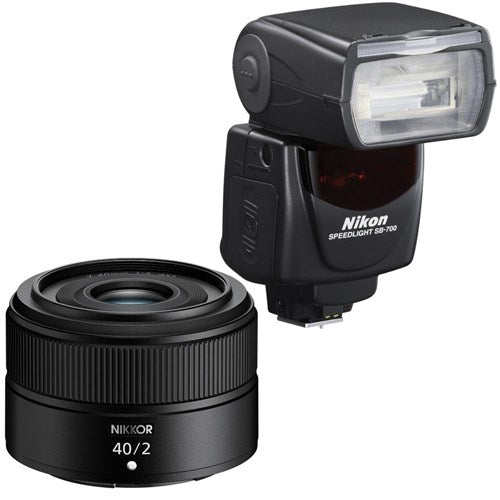 Nikon Z Portrait Kit With Z 40mm f2 Lens and SB700 Flash