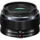 OM System M.Zuiko ED 17mm f/1.8 II Lens (Black)