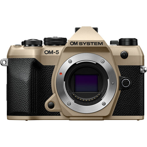OM System OM-5 Mark II Mirrorless Camera Body (Sand Beige)