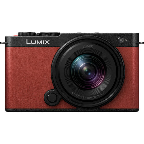 Panasonic Lumix DC-S9N Mirrorless Camera Body with 18-40mm F/4.5-6.3 Lens (Red)