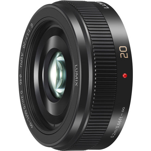 Panasonic LUMIX G 20mm F/1.7 II ASPH Lens (Black)
