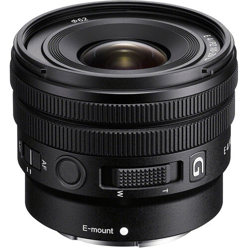 Sony E PZ 10-20mm F/4 G Lens