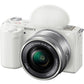 Sony ZV-E10 II Mirrorless Camera with 16-50mm Lens (White)